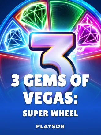 3 Gems of Vegas: Super Wheel