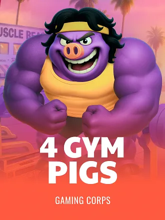 4 Gym Pigs - Porky Power