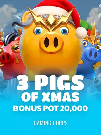 3 Pigs of Xmas Bonus Pot 20,000