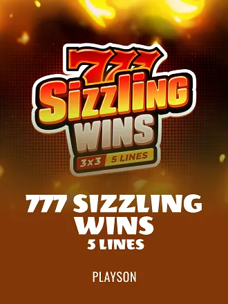 777 Sizzling Wins: 5 lines