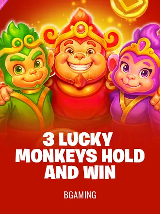 3 Lucky Monkeys Hold and Win